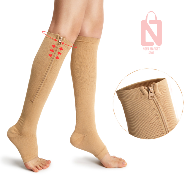 الجوارب الضاغطة Chaussettes De Compression Zip Sox Socks - الصورة 2
