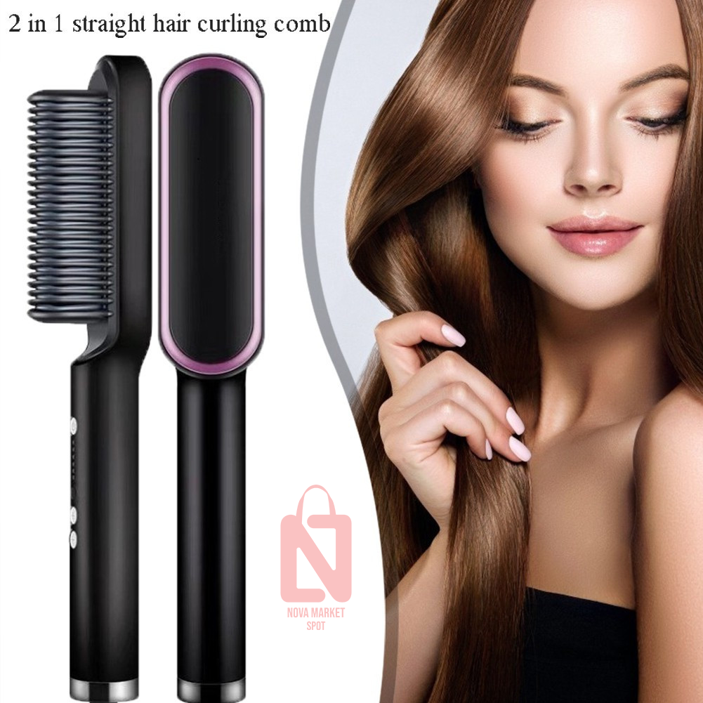 Hair Straightener Comb المشط الحراري الممتاز - الصورة 4