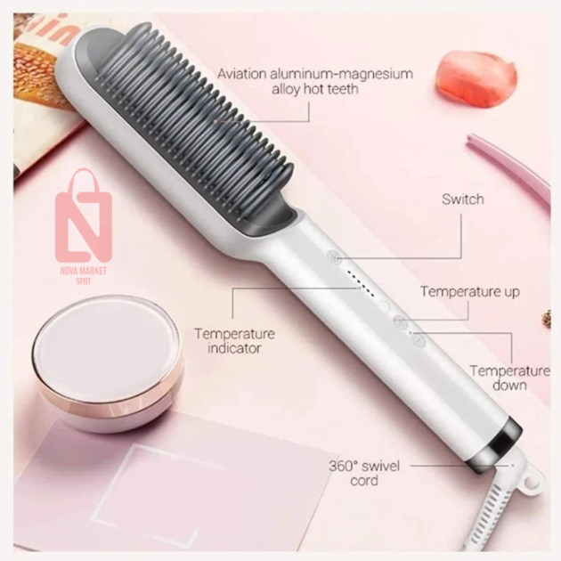 Hair Straightener Comb المشط الحراري الممتاز - الصورة 2